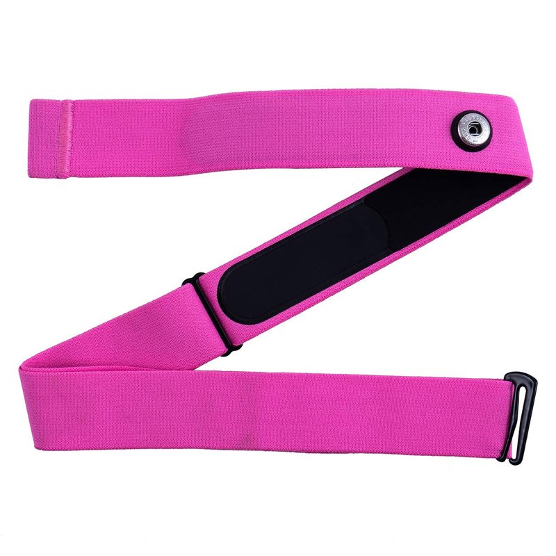XUXIN Replacement Heart Rate Monitor Soft Strap Adjustable Elastic Chest Mount Belt Compatible with Polar, Garmin, Wahoo Strap