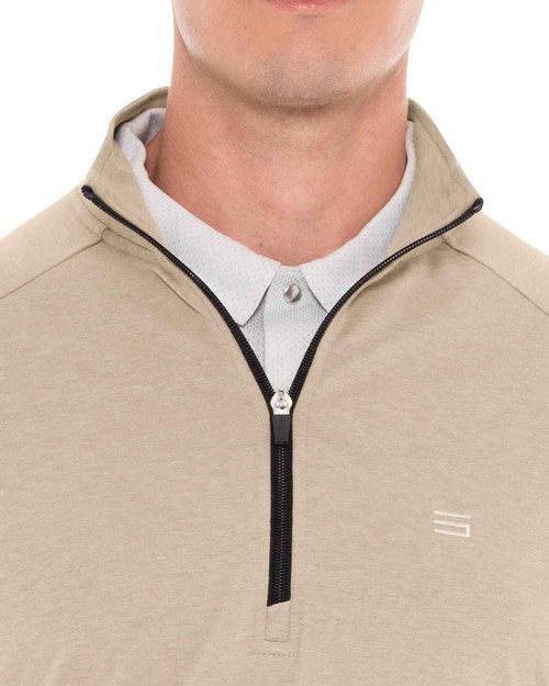 Three Sixty Six Mens Lightweight Dry Fit Pullover - Long Sleeve Half Zip Golf Jacket for Men
