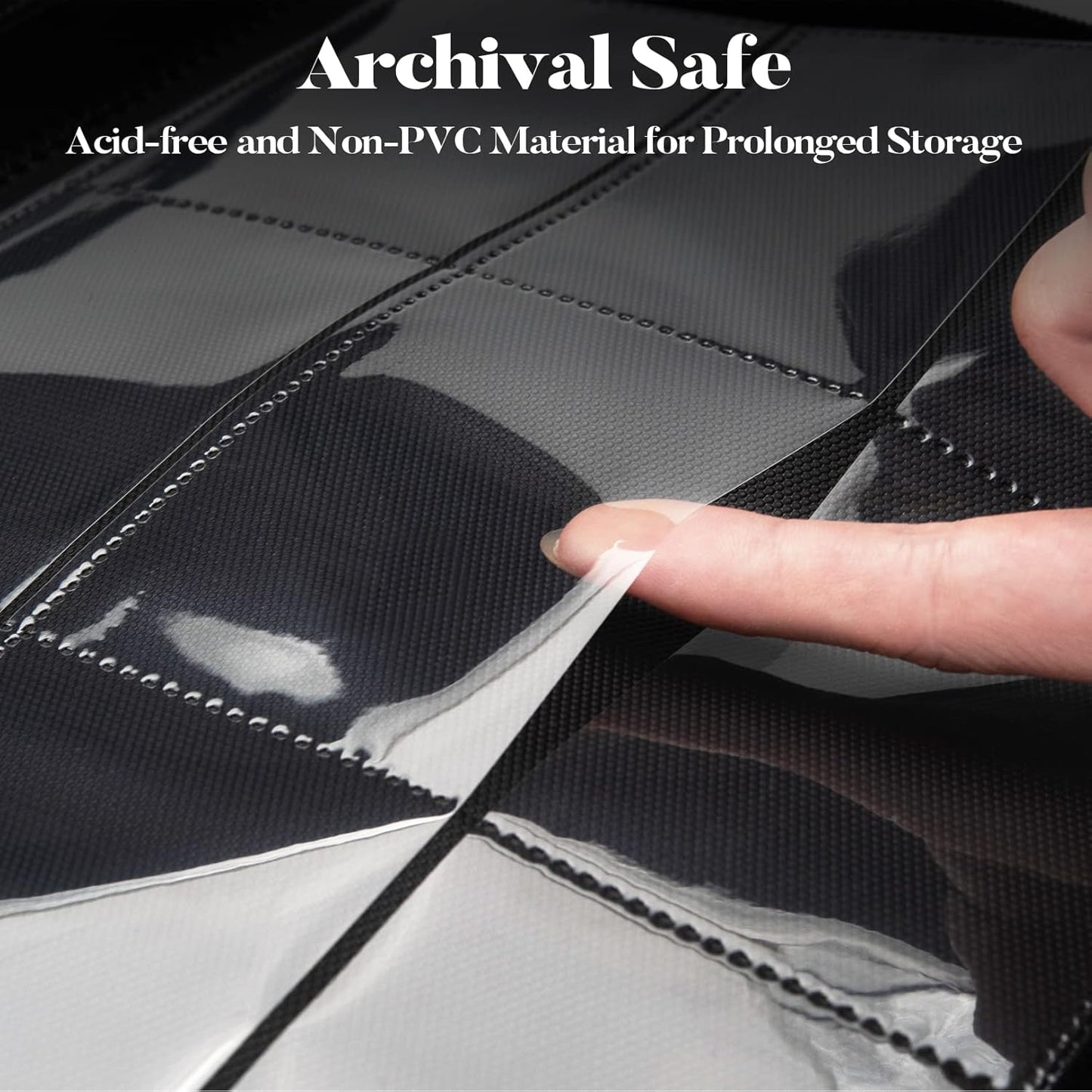Premium 9 Pocket Card Binder - Sturdy PU Cover Trading Card Album for 360 Cards | Sleek Orange Holder for Game & Sports Cards