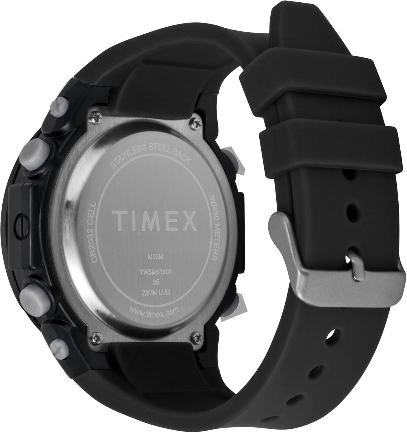 Timex Digital 50mm Unisex Watch - Stylish, Durable Design for Everyday Wear