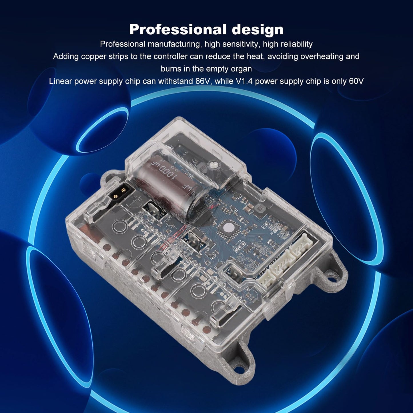 Heayzoki Control Board Replacement for M365 V3.0, Mainboard Dashboard Controller Board Replacement for M365 1s Essential Electric Scooter, Heayzokifsm0bkqxe9