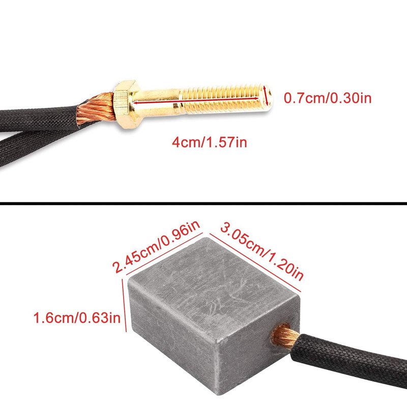 LEAPGOMAX EZGO Golf Cart ADC Motor Brushes Kit for EZGO TXT 1997-2009 Electric OEM# 73120-G25 73120G25 1021862-01