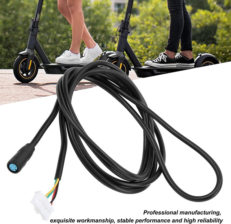 XHSESA Black Connection Cable Wire Line Power Replacement for Ninebot No. 9 MAX G30/G30D Electric Scooter Parts