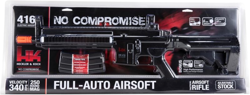 Umarex HK416 AEG Airsoft Gun - 6mm BB Rifle with Realistic Features