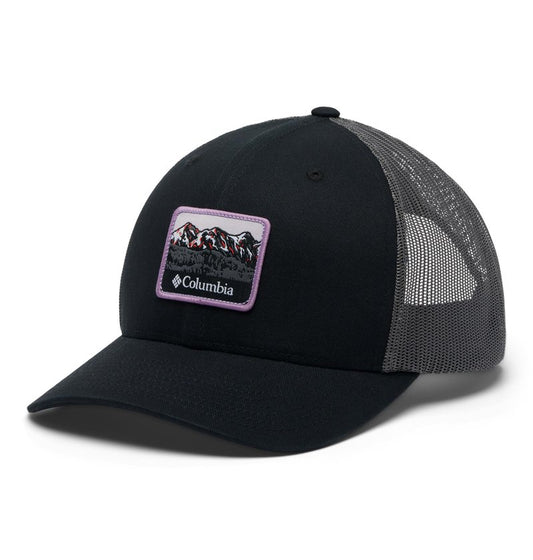 Columbia Unisex Mesh Snap Back, Black/Sisters, One Size