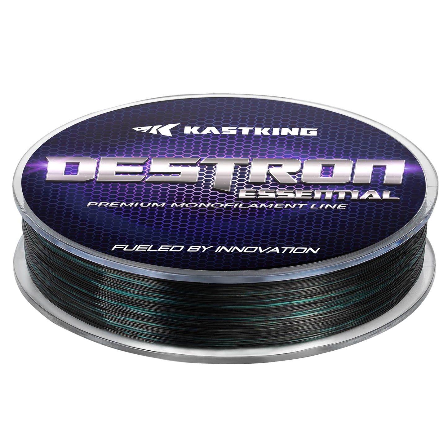 KastKing Destron Essential Monofilament Fishing Line, Midnight Camo, 17LB, 300 yds