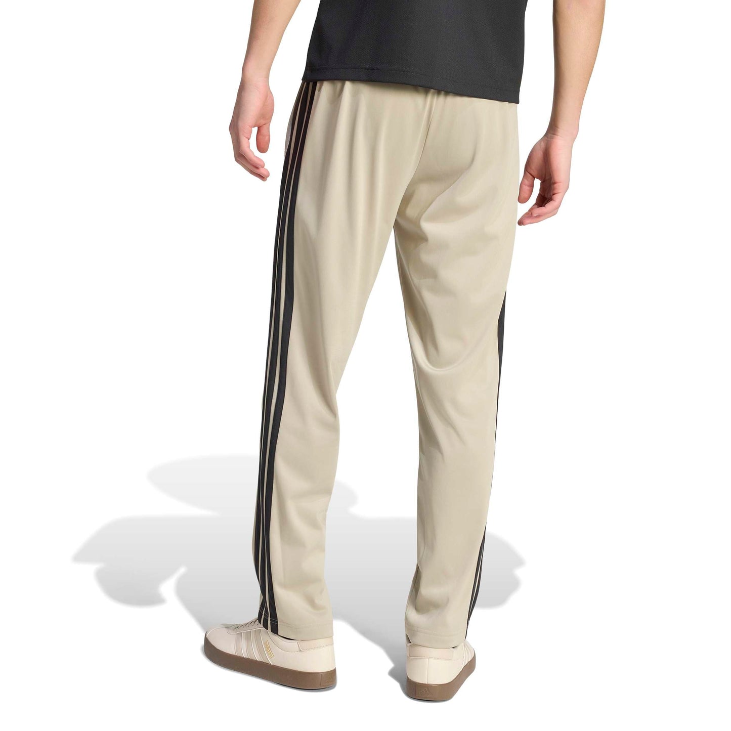 adidas Men's 3-Stripes Tricot Opem Hem Track Pants, Wonder Cargo, Large