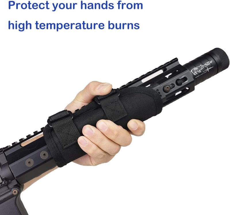 Rail Wrap - Heavy-Duty Heat Shield Gun Rail Cover for Quad & Larger Diameter Rails | Protective Gear