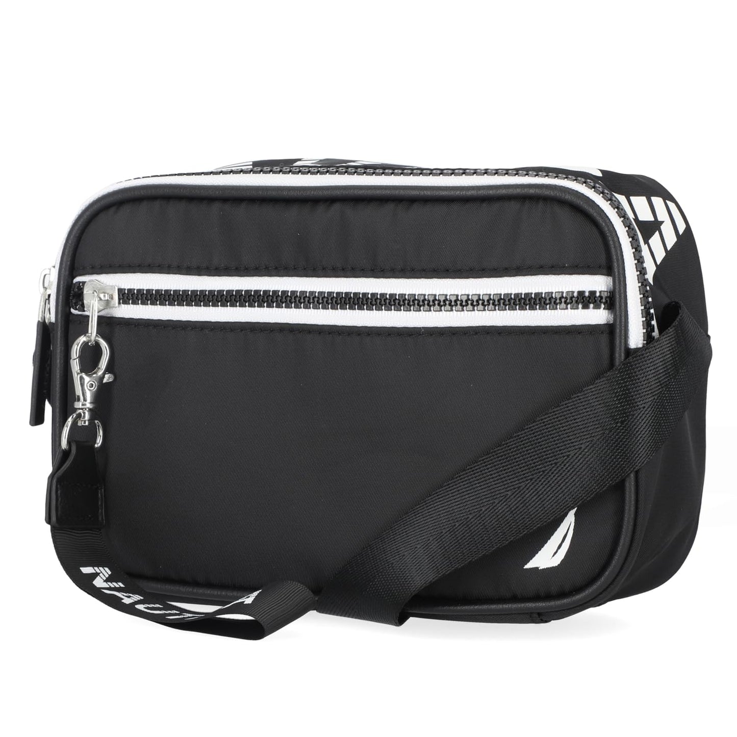 Nautica Women's High Seas Camera Crossbody, Black, One Size