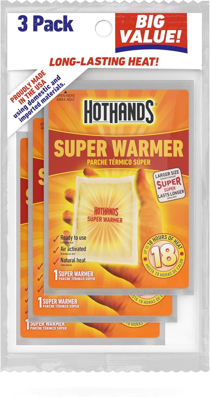 HotHands Hand Warmers - 54-Count, Long Lasting & Odorless | Safe, Air Activated