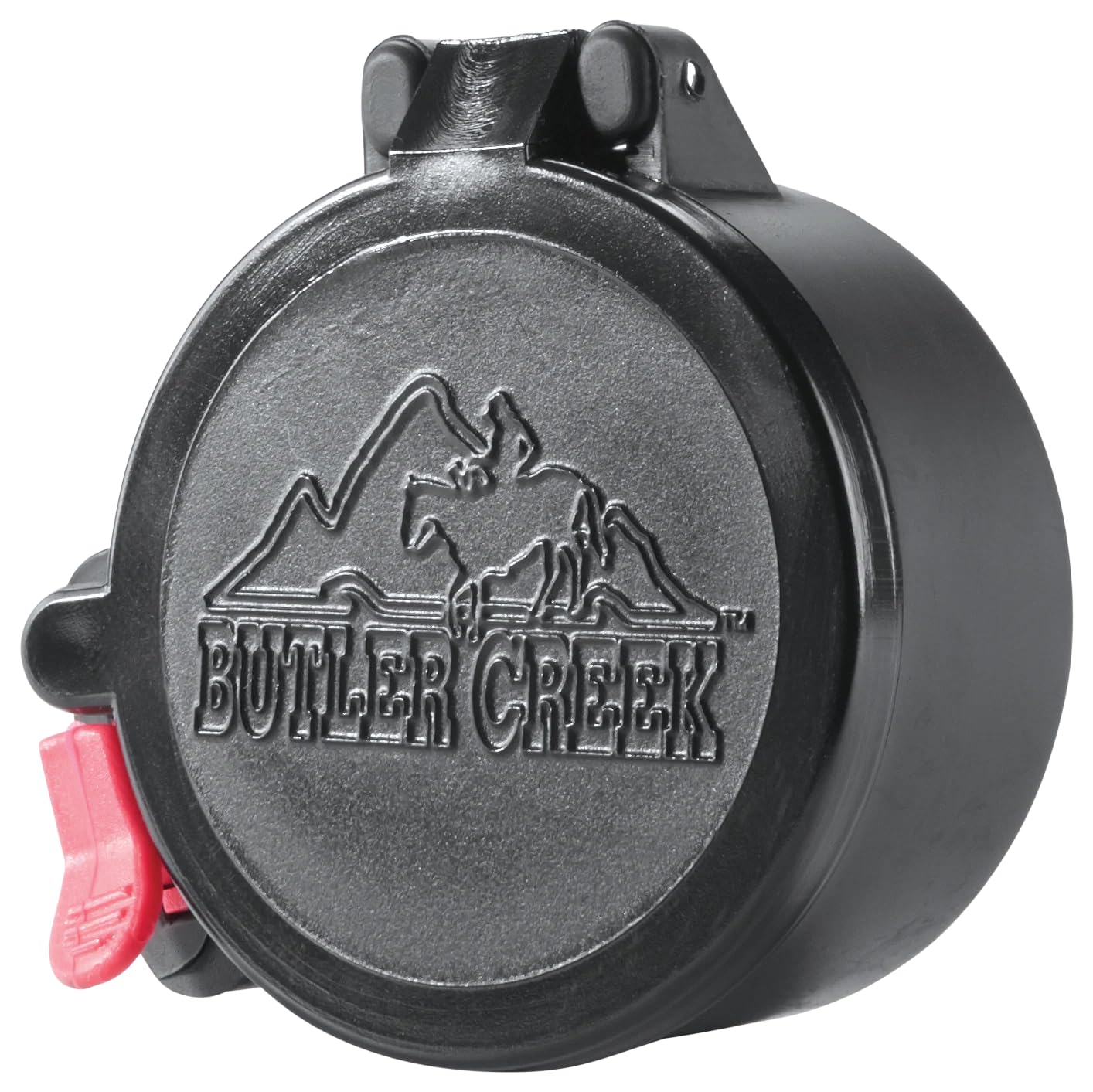 Butler Creek 17 Eyepiece Flip Open Scope Cover, Black (MO20170)