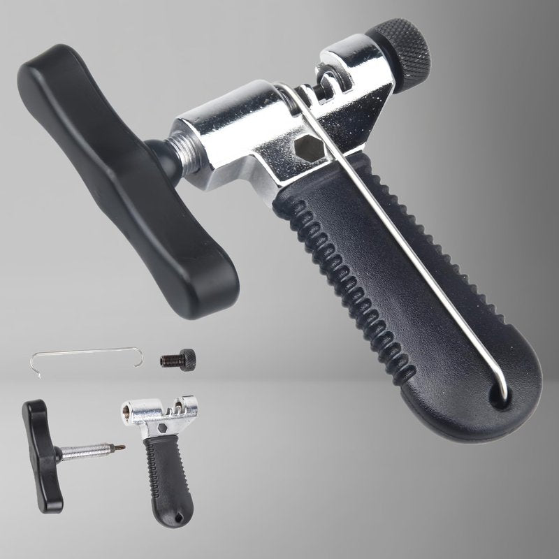 Chigadper Bike Chain Repair Tool Kit with Chain Breaker, Multi-Function Master Link Pliers & Wear Checker for 7-11 Speed and Single Speed Bicycles