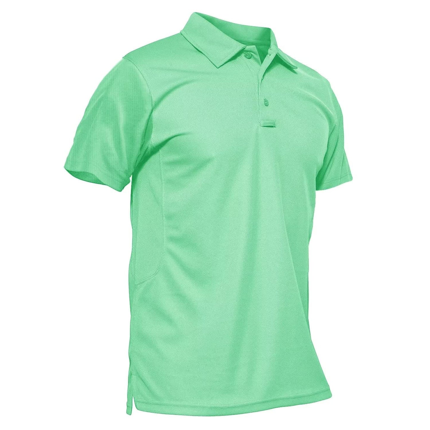 MAGCOMSEN Polo Shirts for Men Short Sleeve Golf Shirts Quick Dry Shirts Fishing Shirts Work Shirts for Men Casual Shirts Summer Shirts Golf Polo Shirts for Men