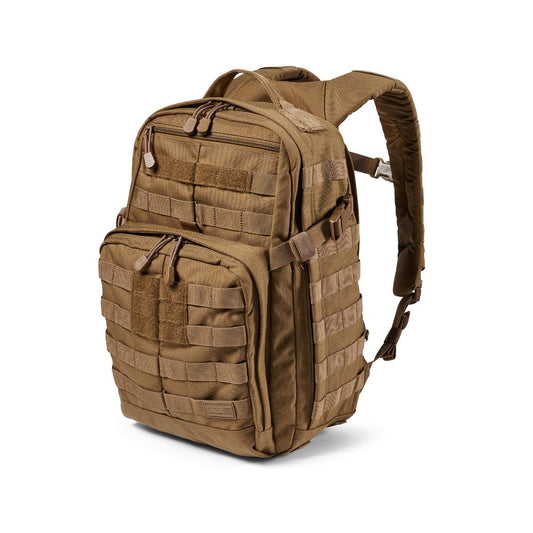 5.11 Tactical Backpack – Rush 12 2.0 – Military Molle Pack, CCW and Laptop Compartment, 24 Liter, Small, Style 56561, Kangaroo