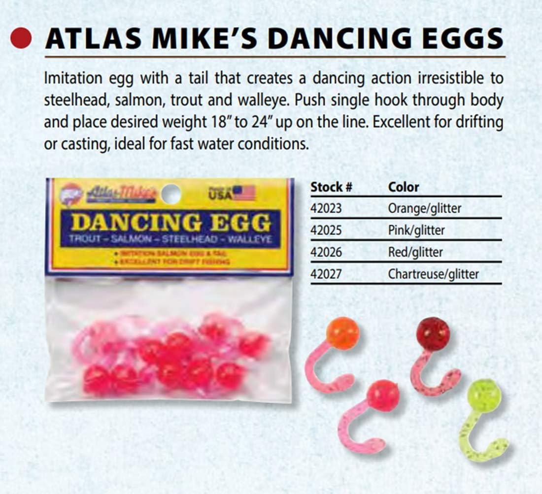Fishing Bait Dancing Eggs - 10 Colorful Lures for Enhanced Catching Success