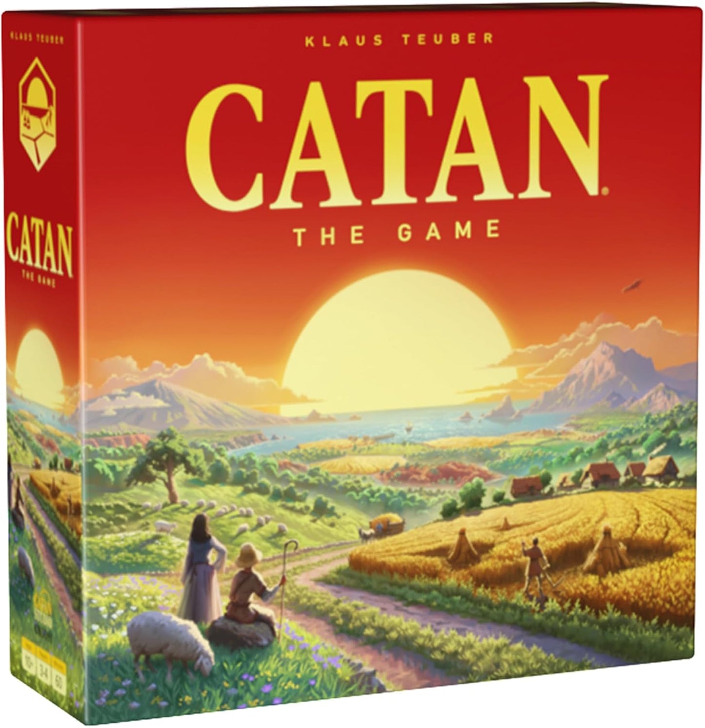 Catan Board Game - Classic Strategy Game for Family Fun | 3-4 Players, Ages 10+, 60-90 Min Playtime