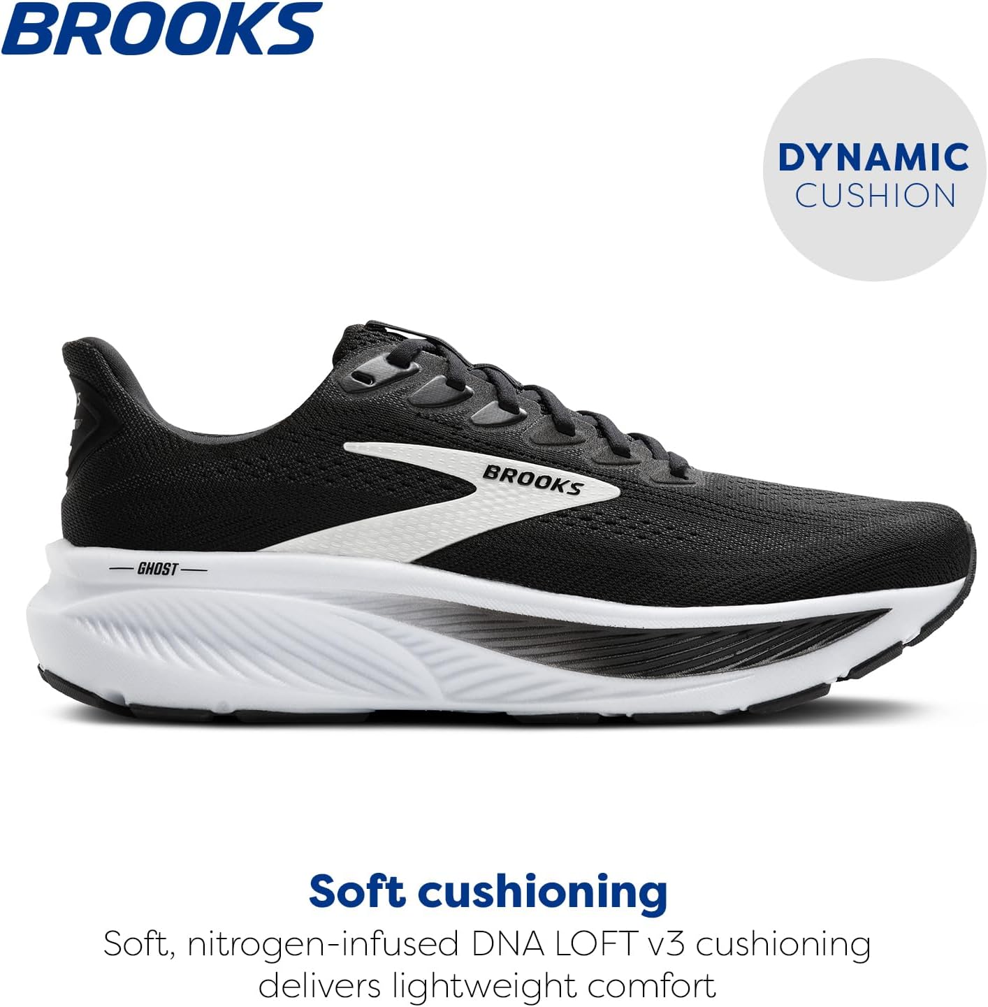 Brooks Women's Ghost 17 Neutral Running Shoes - Lightweight Comfort & Support | Size Options Available