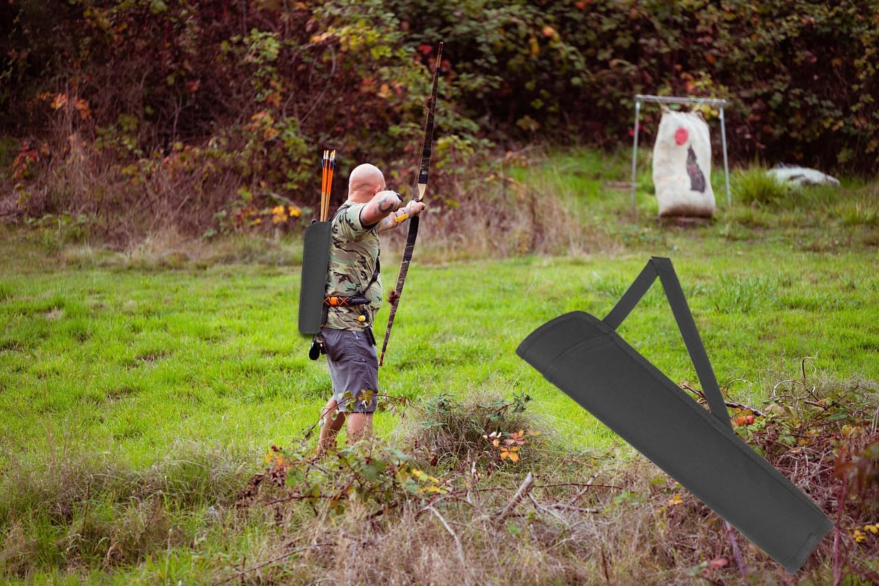 Archery Arrow Quiver Backpack - Adjustable Hip Holder for Bow Hunting & Target Practice | Durable & Lightweight