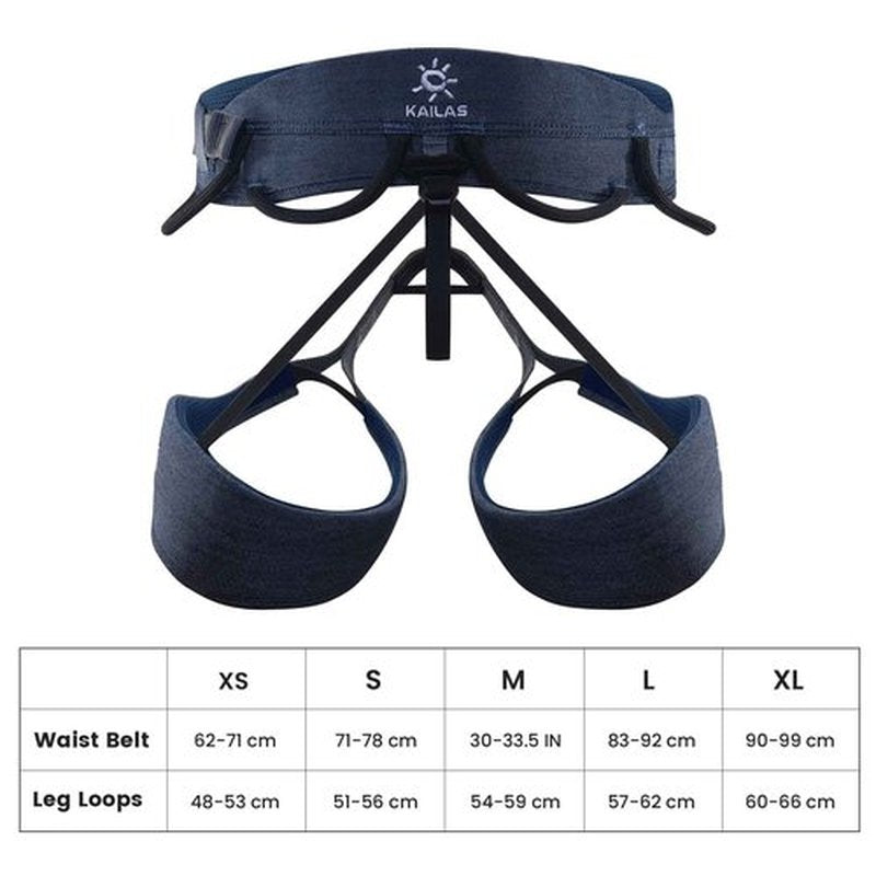 KAILAS Airo Rock Climbing Harness Men Roofing Harness Safety Belt Mountaineering Rappelling Harness Women Adjustable