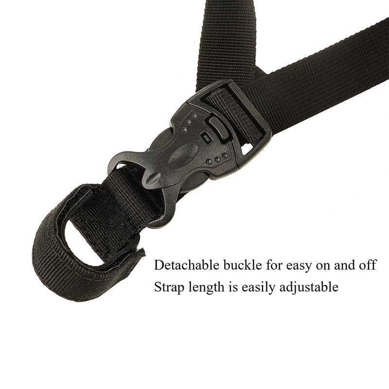 TOPARCHERY Padded Compound Bow Sling Strap, Quick Release Detachable Adjustable Nylon Bow Sling for Hunting Archery, Compound Bow Shoulder Strap