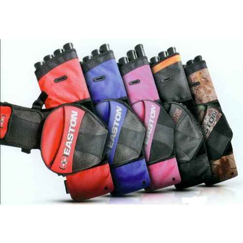 Easton Flipside 4-Tube Hip Quiver, Red, Left/Right