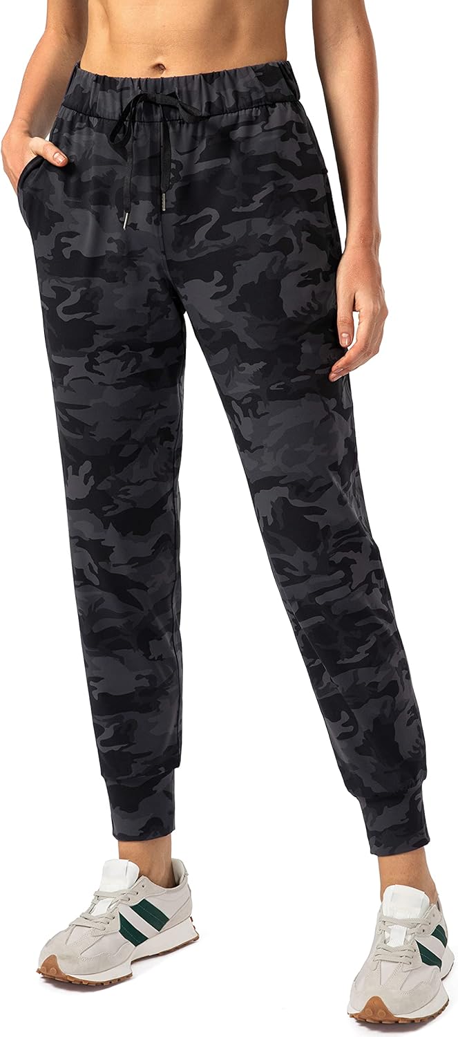 SANTINY Women's Joggers - Comfortable Drawstring Sweatpants with Pockets | Ideal for Running & Lounge
