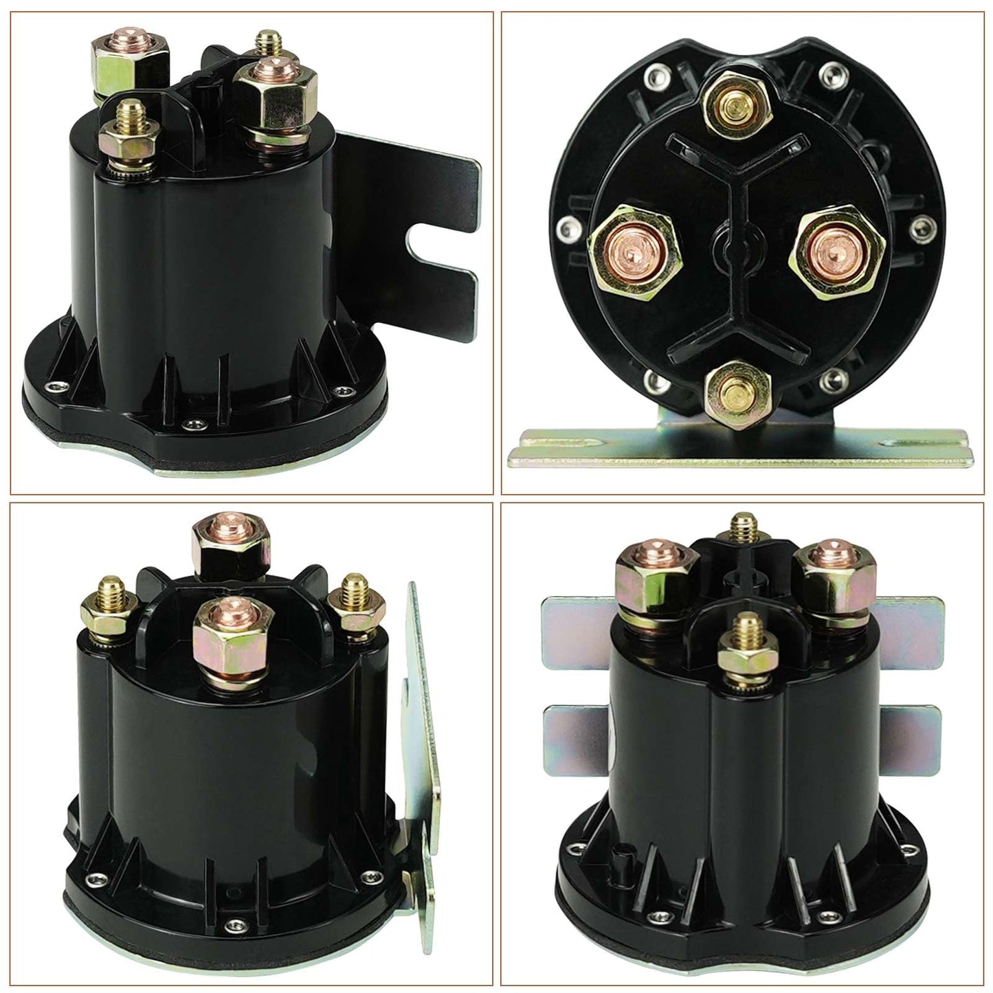Golf Cart 48 Volt Solenoid Replacement for E-Z-GO TXT 2010-Up & All 48V MPT 800 1000 Vehicles 612711 606971 609428