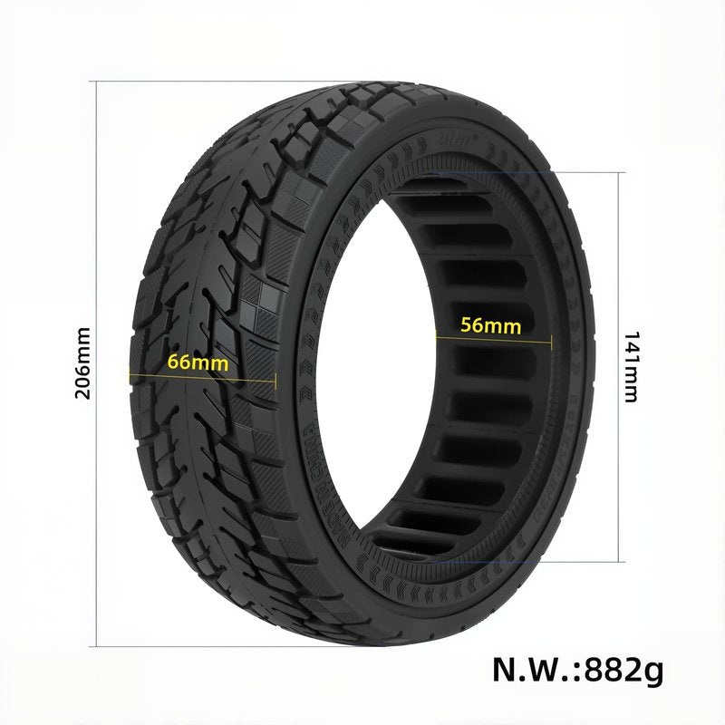 GLDYTIMES 8.5 inch 8.5x2.5 Solid Tire, 8.5 x2.5 Fit for Dualtron Mini & Speedway Leger/Pro Electric Scooter, 8.5 ''8 1/2x2.5 Rubber Front or Rear Scooter Wheels