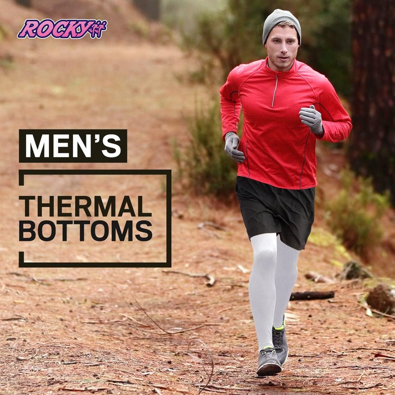 Men's Thermal Underwear - Long Johns Base Layer Pants for Warmth | Comfortable Fit, Multiple Sizes Available