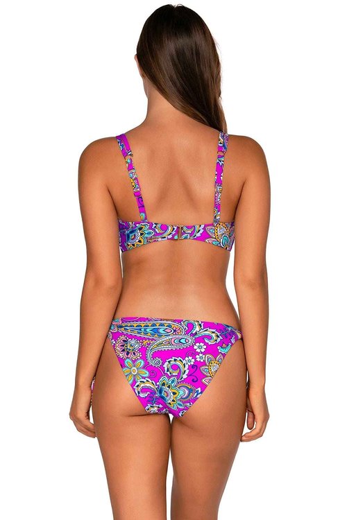 Sunsets Marrakesh Everlee Side Tie Bikini Bottom, XL, Marrakesh