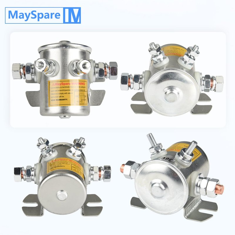 MaySpare 36 Volt ezgo Solenoid, EZGO Electric Golf Car Relay #70 Series Relay Replaces E-Z-Go Electric Golf Cart 27855G01, 11761G1, 27855G02, 31680G1, 3016