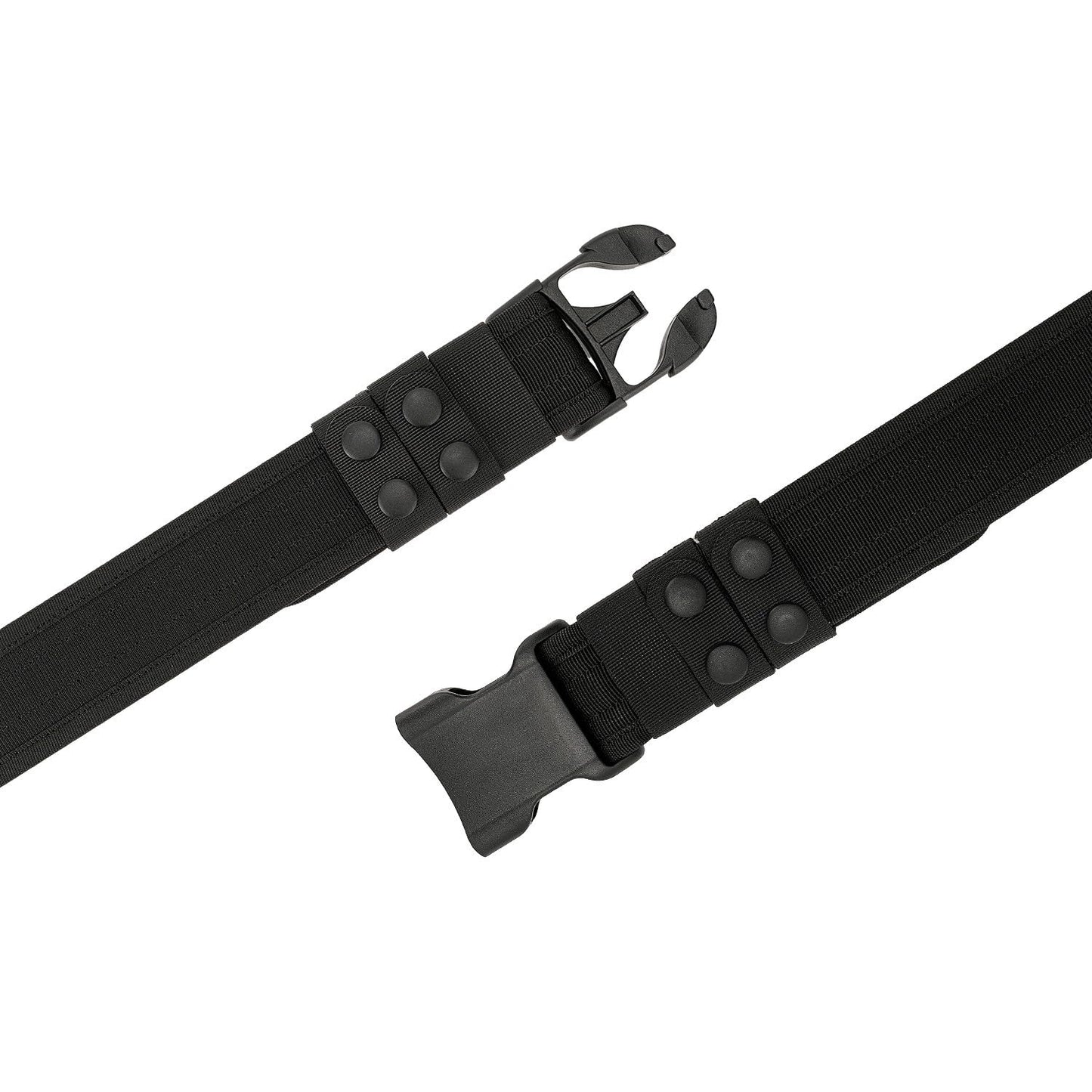 TACNEX Duty Belt w/Loop Lining 2" Nylon Utility Work Belt w/ 4 Keepers for Police Law Enforcement Security Officer M