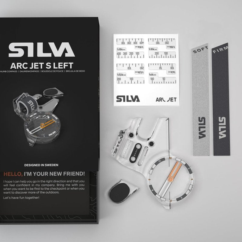 Silva ARC Jet S Left Compass (MN) Silva Unisex Adults
