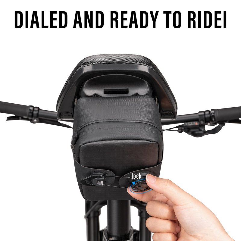 KONG MING CAR Bike Seat Bag, Bike Saddle Bag Under Seat, Mountain Road Bike Bag Under Seat Packs, Bicycle Saddle Tool Bag, Cycling Bag