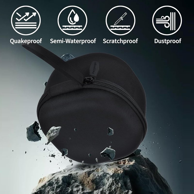 Walker’s Razor Slim Hearing Protection Earmuff Storage Case - Durable & Compact Design