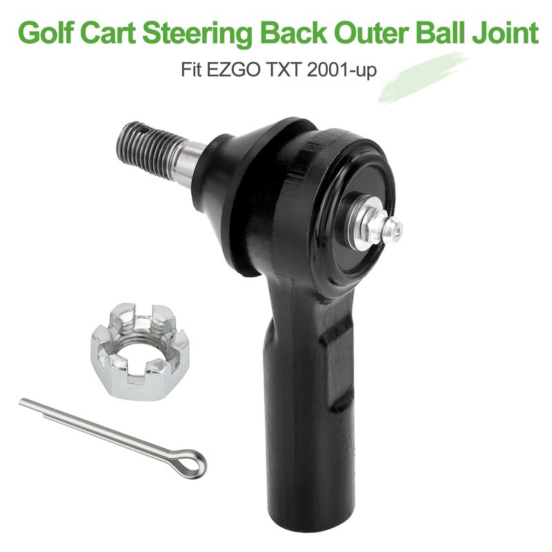 10L0L Golf Cart Steering Rack Outer Ball Joint for 2001-up EZGO TXT G&E Golf Carts(Except RXV), OEM# 70695-G01 70695G01