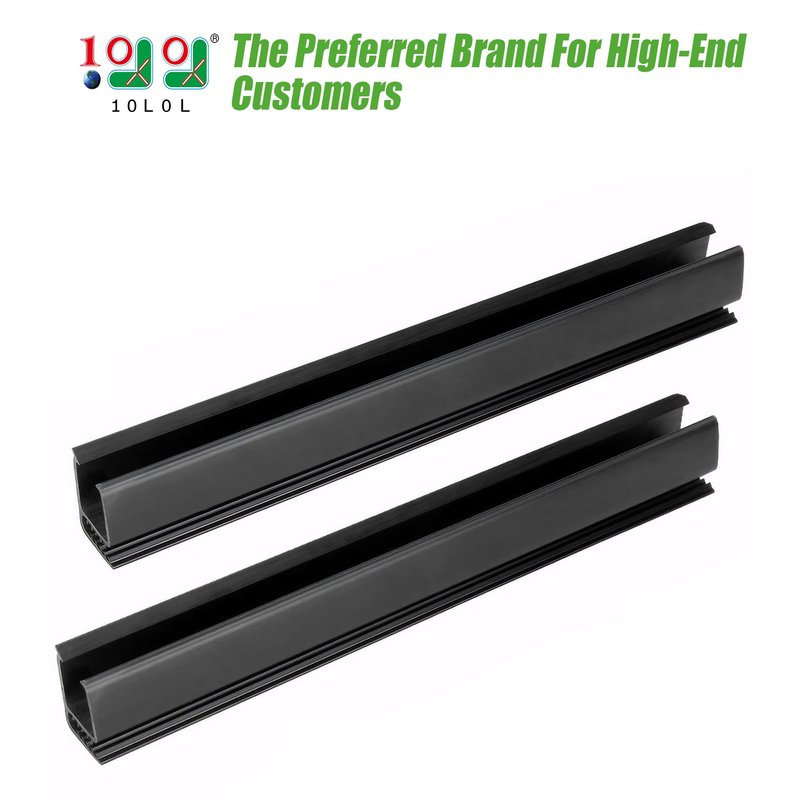10L0L Windshield Sash Retaining Clip for EZGO RXV 2008-up Golf Cart, OEM# 603852 613136, Width 1.3 inch, 10 Inch Set of 2