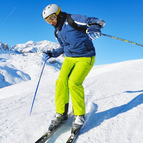 TaoQi Sports Waterproof Ski Snowboarding Gloves for Kids Men Women with 3M Thinsulate Insulation Materials Warming Gloves (Blue, M)