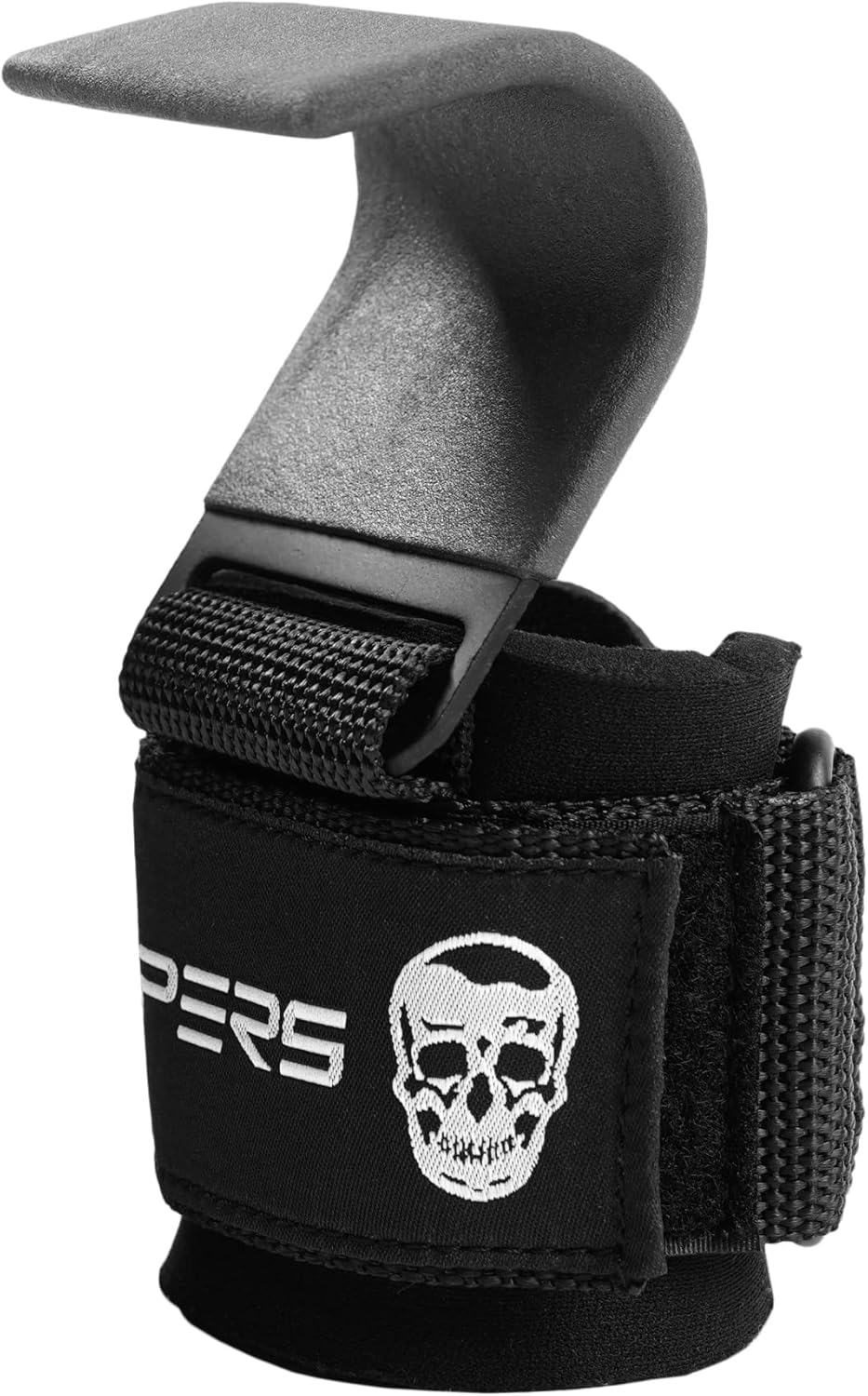 Weight Lifting Hooks - Heavy Duty Power Wrist Straps for Deadlifts & Pull-Ups | Gym Gloves for Men & Women