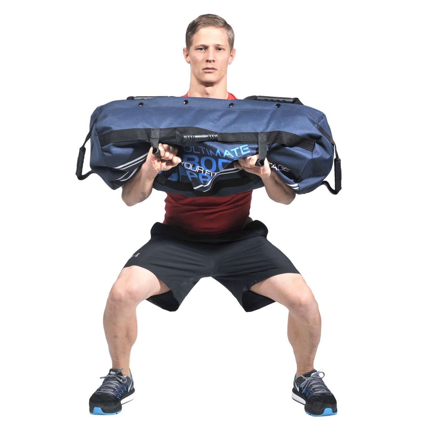 Ultimate Body Press Exercise Sandbag with 3 Water Filler Bags, 50-105 lbs