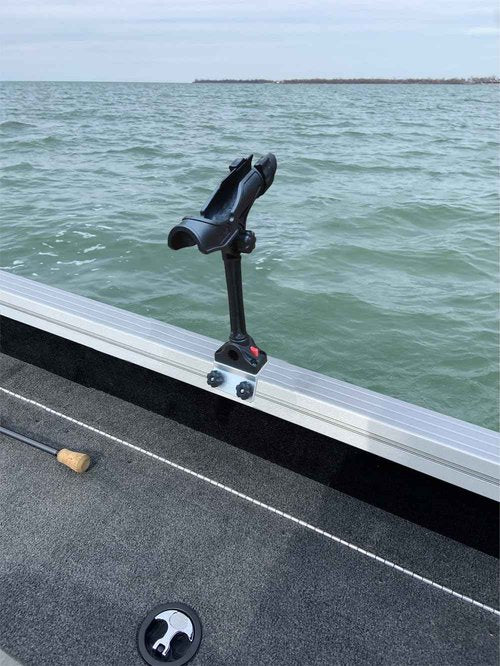 Brocraft Smoker Craft Boats 60 Degree Rod Holder / Polar Kraft Track 60 Degree Rod Holder