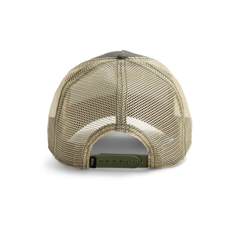 Goorin Karma Chameleon Trucker Hat for Men and Women, Olive, One Size, Unisex