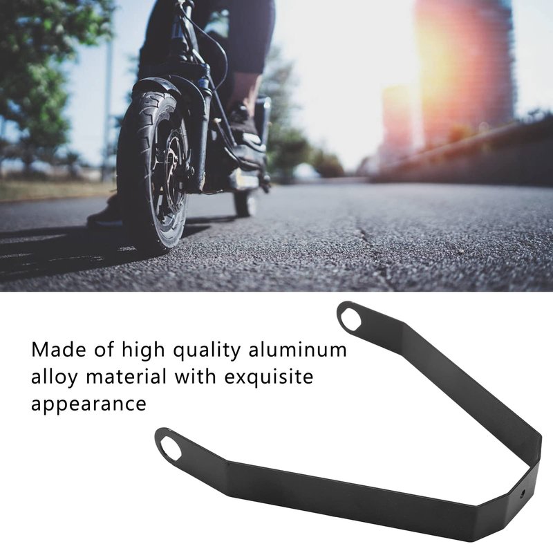 Dilwe Rear Support, Rear Support for G30 Electric Scooter Mudguard Bracket Upgrade Parts(black)