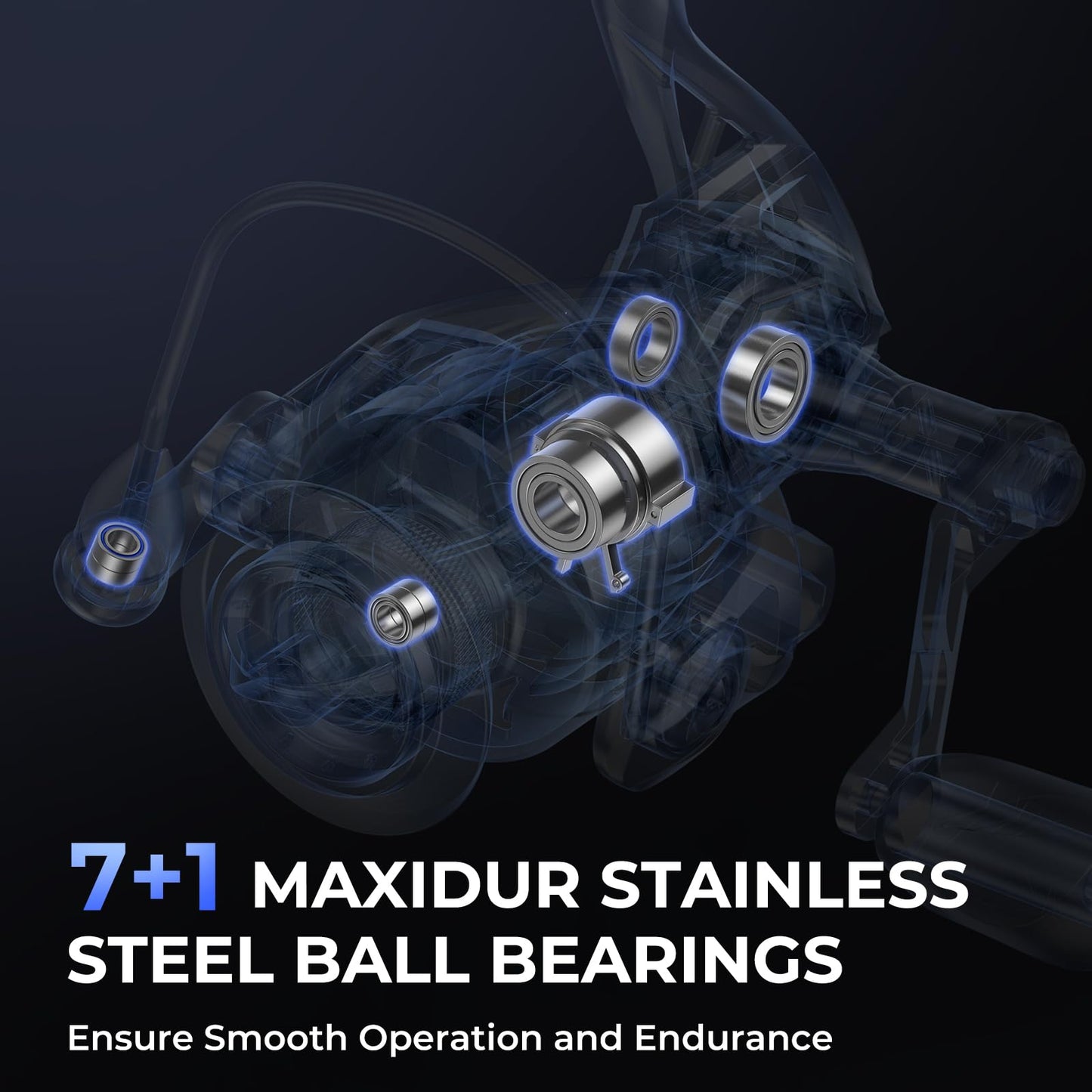 KastKing Megatron Spinning Fishing Reel,Size 2000