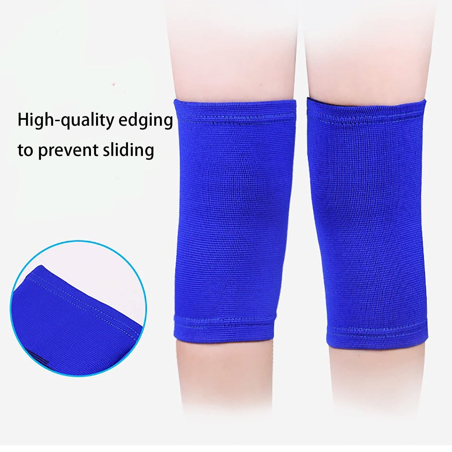 TXBONA Kids Knee Brace,Knee Support,Teenagers Knee Sleeve,Sport Knee Protectors For Children(1 Pair)(Black,Medium)