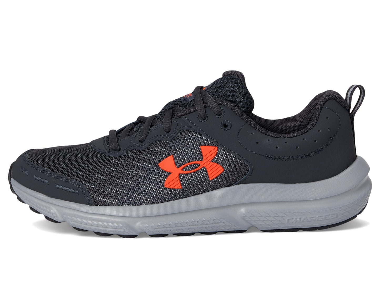 Under Armour Men's Charged Assert 10, (016) Anthracite/Anthracite/Ares Red, 3, US