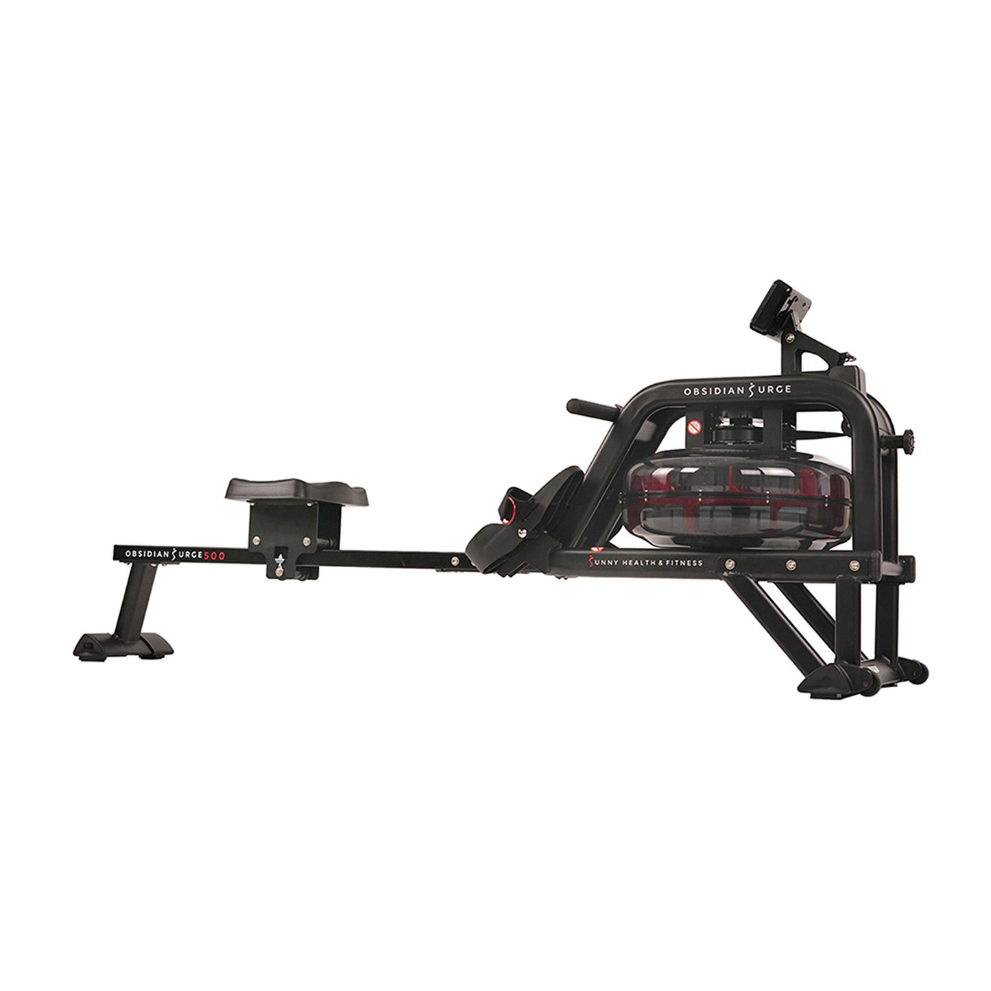 Sunny Health & Fitness Water Rowing Machine - SF-RW5713, Black