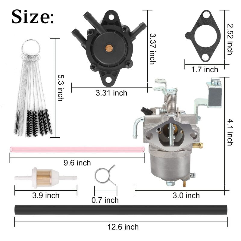 10L0L Carburetor Kit for Yamaha G22-G27 G29 2003-up Golf Cart Gas 4-Cycle Drive Engine Replace OEM JR6-14101-00 JR6-14101-01 520-185 13351 17560