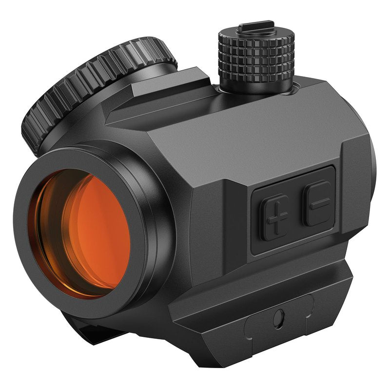 EZshoot 2 MOA Dot & 40 MOA Circle Red Dot Sight, Motion Awake Red Dot Scope, Multiple Reticle 1x20mm Compact Optics with Lower 1/3 Co-Witness Mount for 21mm Picatinny, 12 Brightness 20000H Runtime
