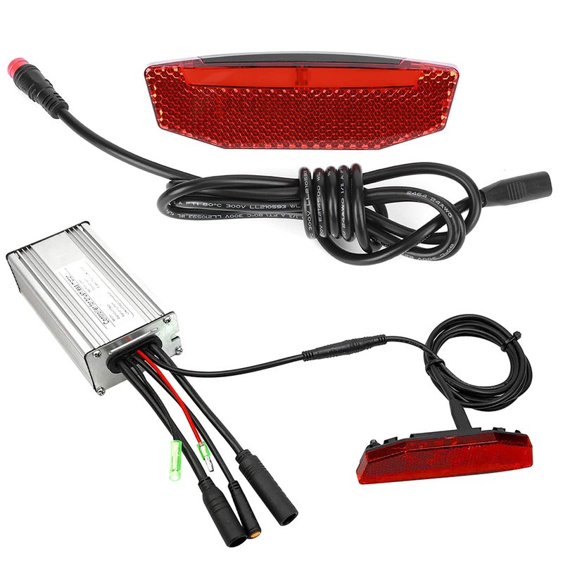 Bike Tail Light, LED Warning Light, 180 Degree Beam Angle, Durable, High Visibility, for Nighttime Cycling, City Commuting, Long-Distance Rides